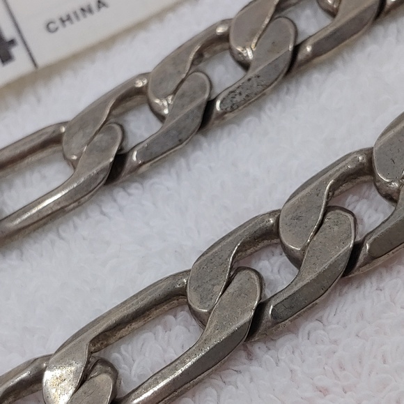 24" 925 Sterling Silver Chain Necklace Unisex - Picture 7 of 7